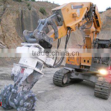 Rotary Drum Cutter for Excavator / Backhoe Loader