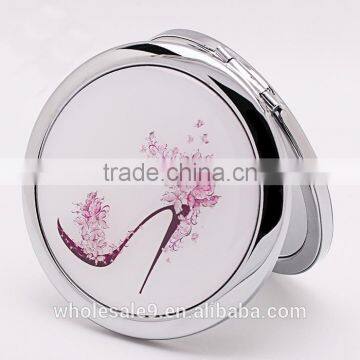 Metal Folding Crystal Cosmetic Mirror photo-4