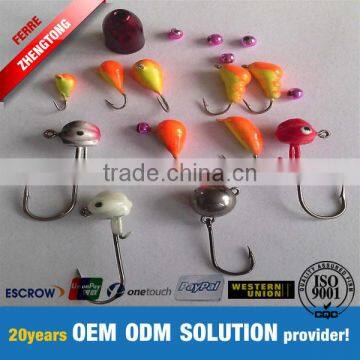 Painted Colors Fishing Tungsten Ice Jigs Sale