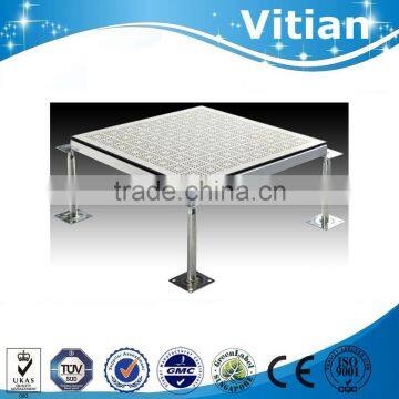 laminar airflow system 600*600mm anti-static raised flooring panels