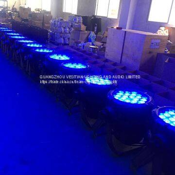 2016 World Musical Instrument Korea Dmx Professional 18pcs 12w 4 In1 Waterproof PAR Light photo-5