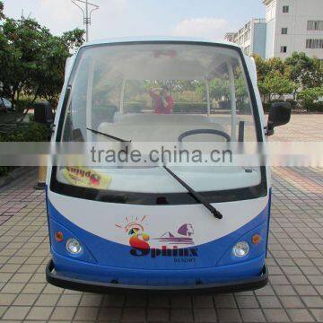 Cheap 11 Seater Electronic Tour Passenger Bus Best Tourist Car photo-2