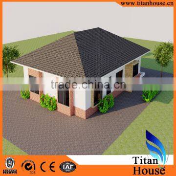 One Level Low Cost Customized Design Steel Prefabricated Bungalow photo-2