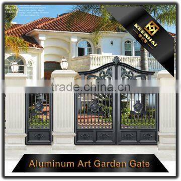 Simple Style High Security Aluminum Villa Main Gate