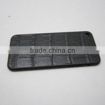 Black Leather Oxidation Matte Housing for IPhone 7 photo-5