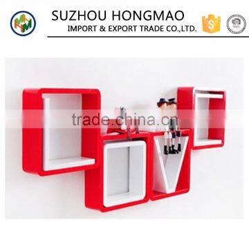 Decoration Floating MDF Cube Wall Shelf photo-2