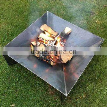 FO-9F03 Outdoor Large Corten Steel Fire Pits photo-2