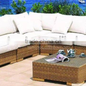 Outdoor Garden Wicker Sofa photo-4