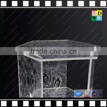Modern Design Acrylic Bed Side Lamp Table PMMA Narrow Side Table From China Manufacturer photo-3
