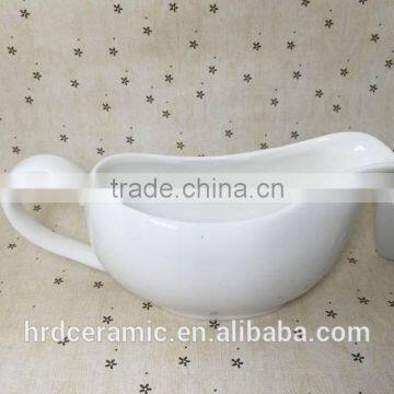 Stocked Tableware Wholesale Ceramic Sauce Boat photo-4