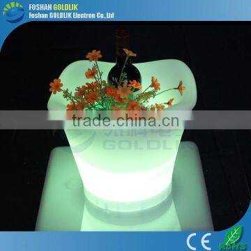 China Manufactuer Hot Sale Wine Promotion LED Illuminated Ice Bucket photo-6