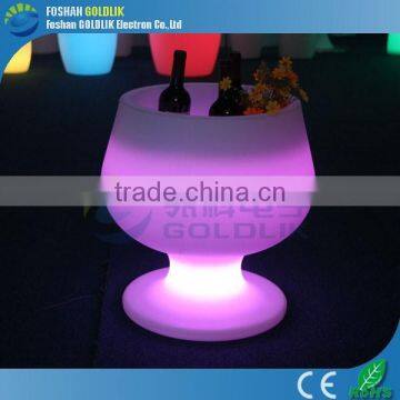 LED Remote Control Plastic Ice Bucket GKP-052RT photo-3