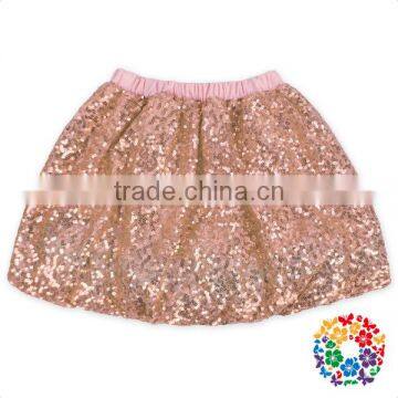 Girls Boutique Clothing Wholesale Bling Bling Lavender Sequin Baby Tutu Skirt Girl Skirts Kids photo-2