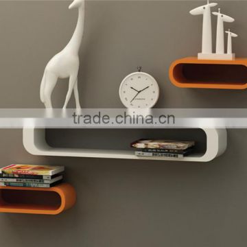 round corner Wall cube shelf wooden wall shelves