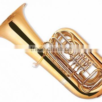 4 valve Bb tuba brass instrument for sale