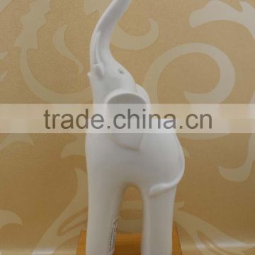 wholesale ceramic elephant figurine for home decoration