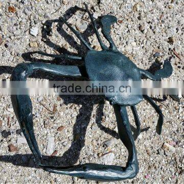 New products large animal sculpture bronze crab statue for sale