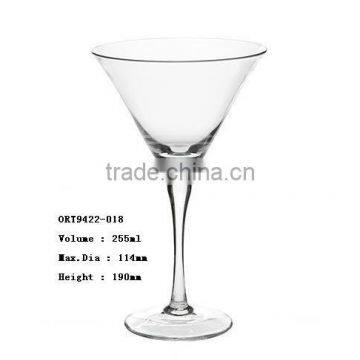 clear cocktail glass