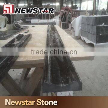 Hotel Stone Marble Shower Door Moulding photo-2