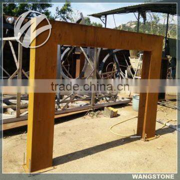 Corten Steel Outdoor Water Fountain/Water Curtain photo-2