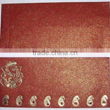 embossed wedding invite envelopes