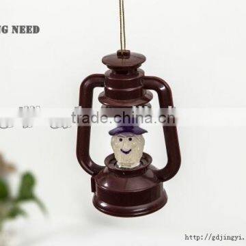 Plastic Led Warmwhite Lighting Small Lantern Halloween Decorations photo-5