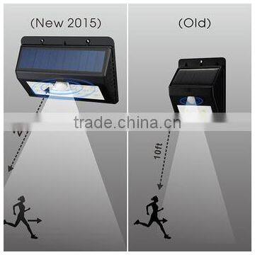 Garden Lighting, 20 Big LED Solar Sensor Powered Wall Lights Weatherproof for Outdoor photo-3