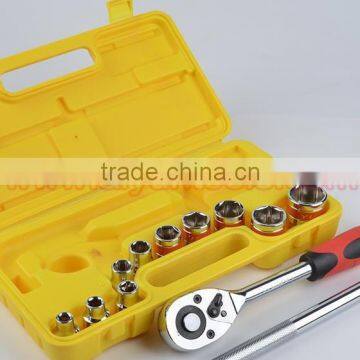 13pcs Socket Set Ratchet Wrench (1/2" ) CRV Tools Set for Auto Repair photo-2