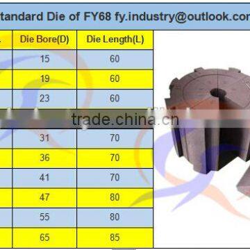 FY68 2" or 5" 4SP 10 Free Mold Dies 380V or 220V Hose Crimper Machine/hydraulic Hose Crimper photo-6