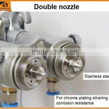 2015 Ningbo Very Popular Hand Tufting Gun Double Nozzle Spray Gun photo-4
