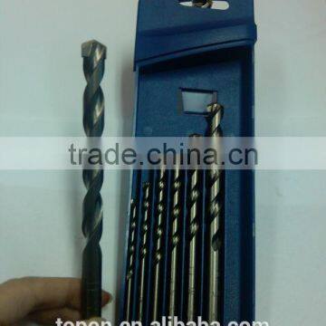 Trade assurance 7pcs hss cobalt coated twist drill bit set from tepu