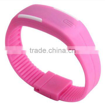 Cheap Fashion LED Lady Digital Watch Sport Plastic Watch Strap 2016