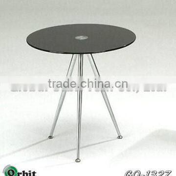 Adjustable Wooden Round Tea Table Coffee Table, Wooden Snack Table