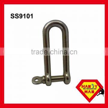 Marine Hardware Stainless Steel Long Type D Shackles