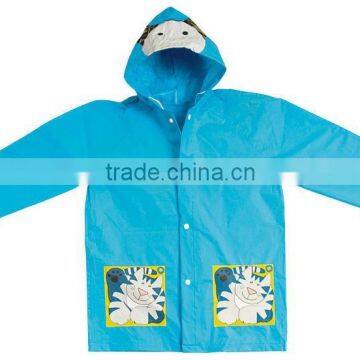 PVC children raincoat