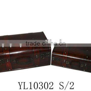 Antique Wood Storage Box YL10302