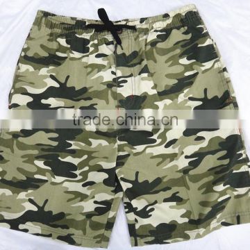 New style 2016 Summer Mens Camo Cargo Shorts printed fabric Stocklots