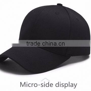 6 Panel Custom Embroidered 100% Cotton Wine Red Color Baseball Caps/hats photo-6