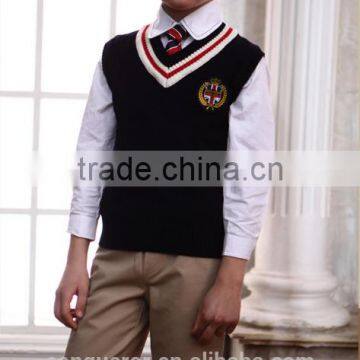 US style school boy sweater uniform 2015