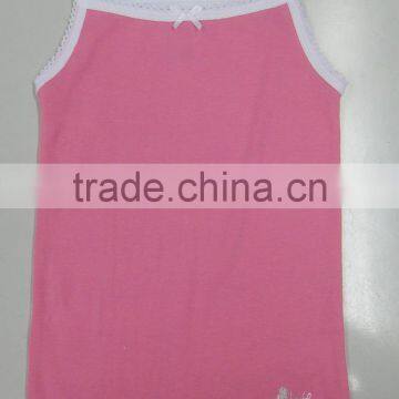 2 Years to 14 Years Premium Soft Cottons Girls Vests photo-5