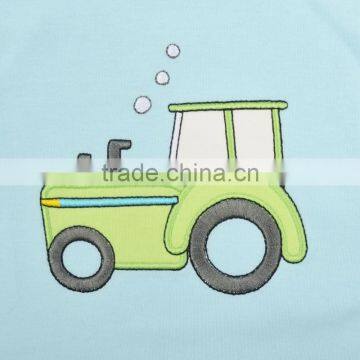 Summer Cool Baby Organic Romper Short Sleeve Kids Knitted Romper photo-4