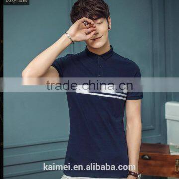 2017 Wholesale Good Quality Popular Latest Design Slim Fit Polo Shirt photo-2