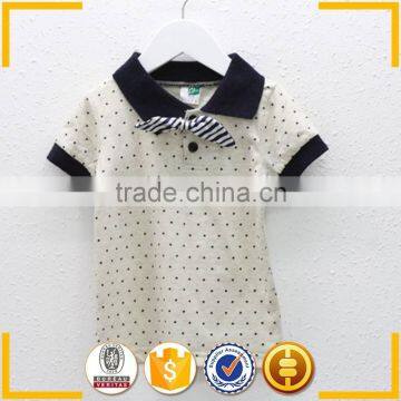 Hot Fashion Summer Boys T-shirt Polo Children T-shirt Design in Stock photo-2