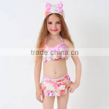 S60576B 2017 Fashion Cute Children's Swimsuit Girls Bikini Swimwear photo-2