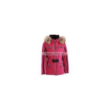 New design women nylon colourful snow ski jacket