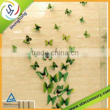 New Product Wholesale 3d Butterfly Wall Stickers Room Decor 3d Wall Stickers