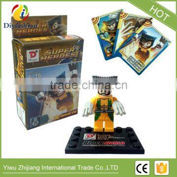 Fashion Diamond Building Blocks Little Action Figure FigureToys Children Gift photo-2