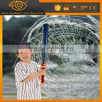 SF 4mil Dark Black Residential Window Tinting Film Safety Glass Protective