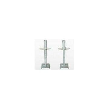 Galvanized Scaffolding Jack Base / scaffold leveling screw jacks