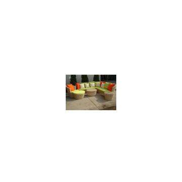 Sitting Room Synthetic Rattan/Wicker Sofa